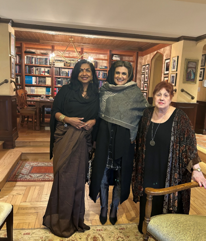 March 2024, Soraya Deen, Anila Ali, and myself.